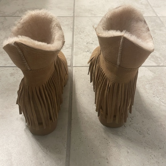 ASH Boots with fringe - Tan - Size 38 - Picture 4 of 15